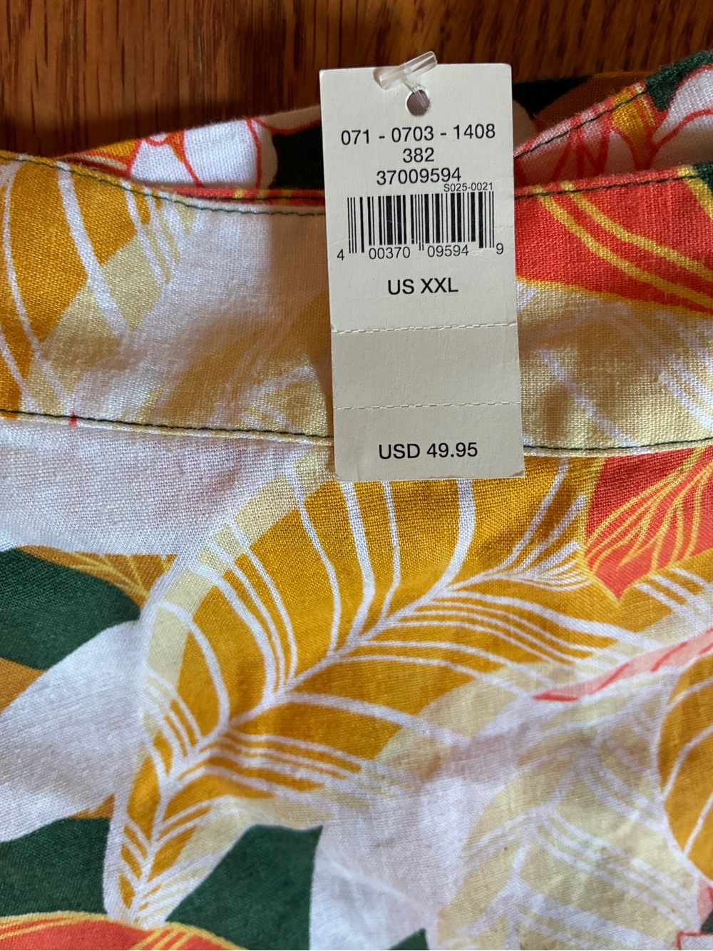 NWT Aerie Skirt & Top Set Floral Wrap Orange/Pink Size XXL Linen Blend Tropical - Picture 4 of 11